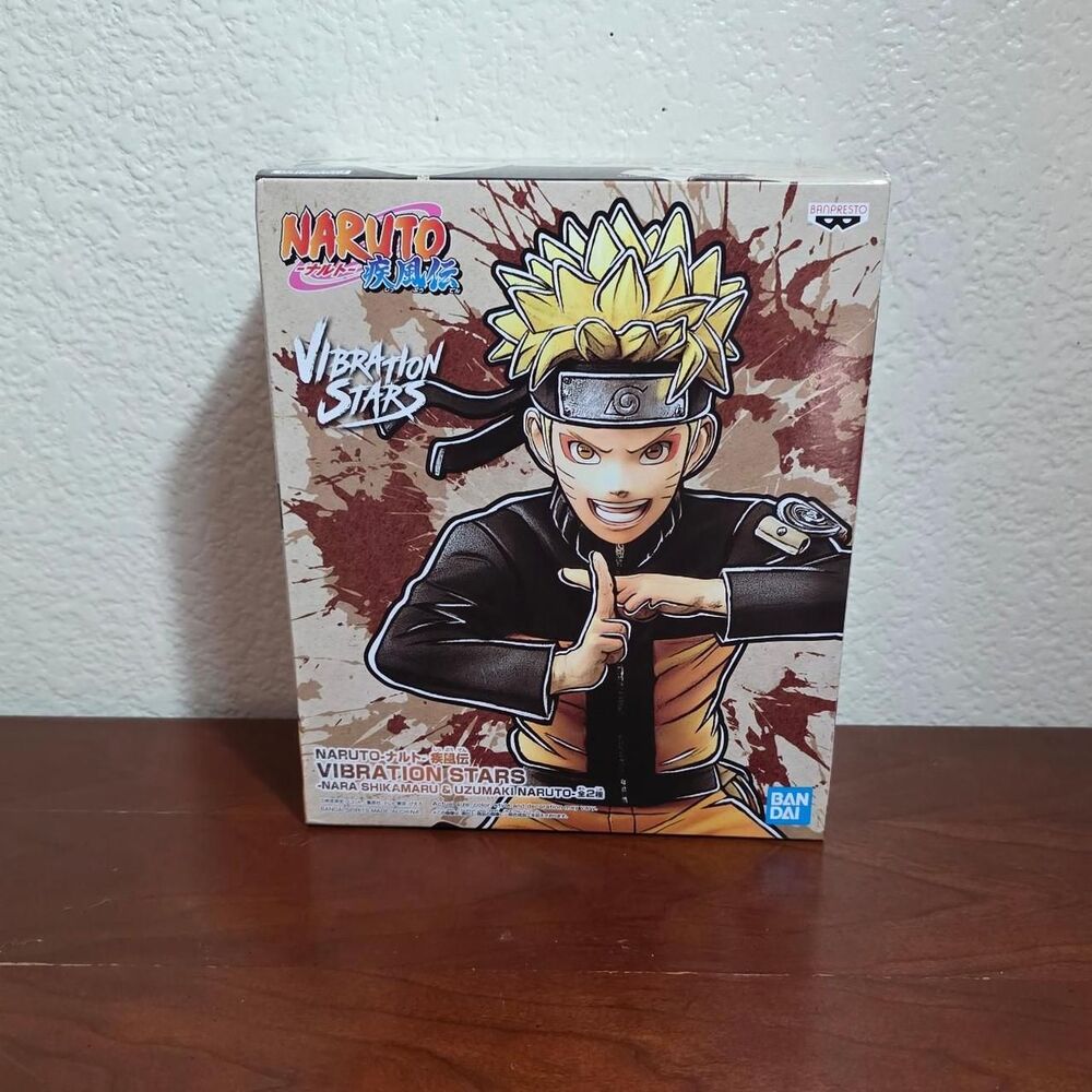 Naruto Shippuden Vibration Stars Naruto Uzumaki II Figure Banpresto (Authentic)